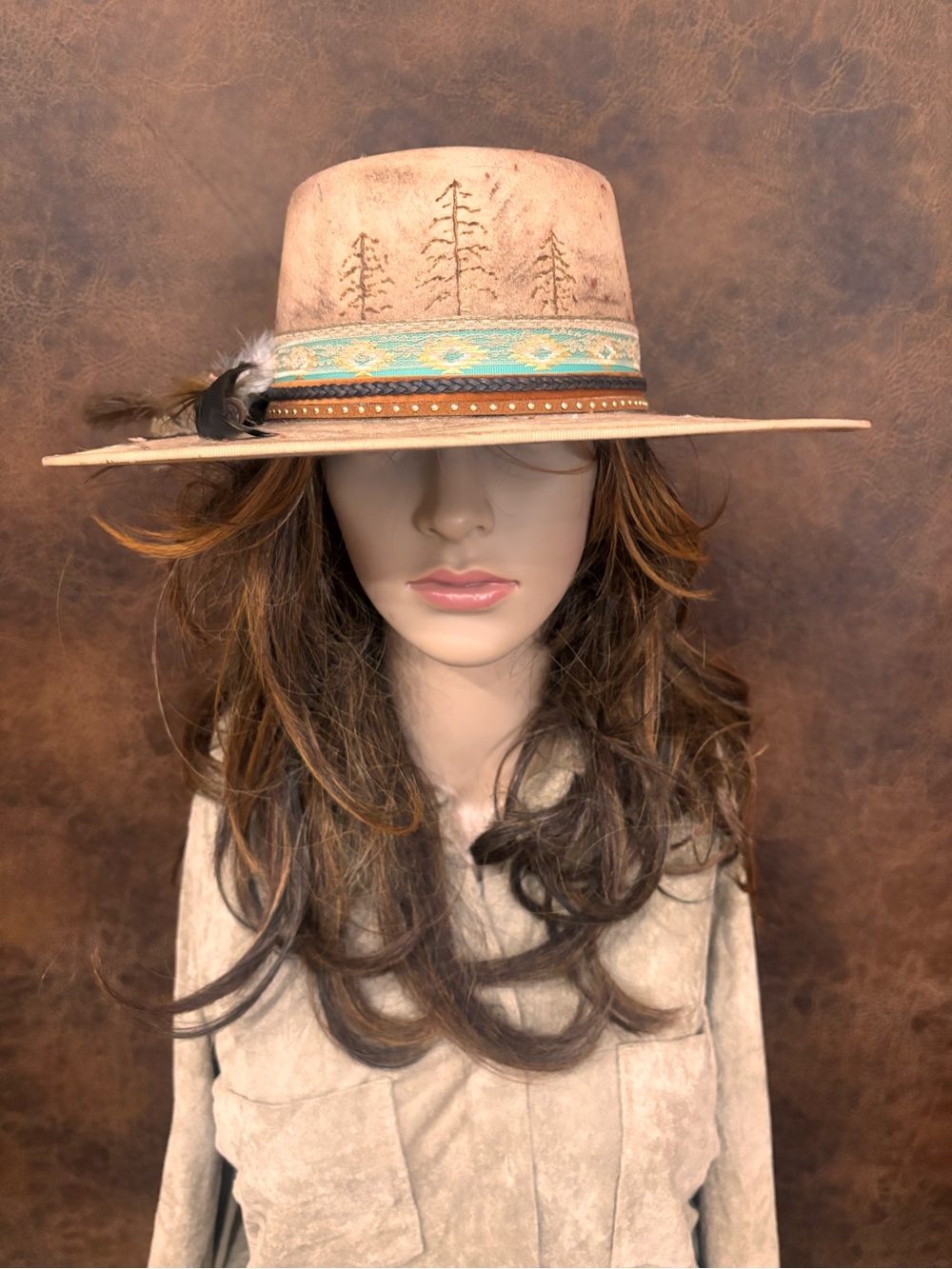 Custom cowboy hat